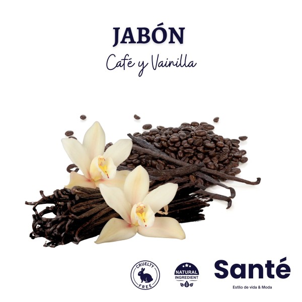 Jabón de Café y Vainilla