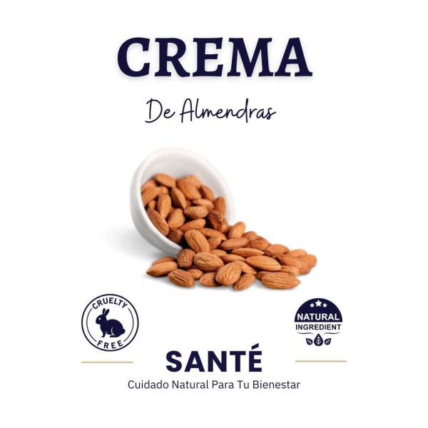 Crema hidratante de Almendras